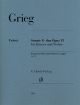 Sonata No.2 G Major Op.13: Violin And Piano (Henle)