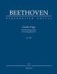Grosse Fuge String Quartet: Op133: Miniature Score