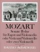 Sonata Bb Major K292: Bassoon And Cello (viola And Cello Or 2 Cellos)