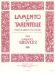 Lamento Et Tarantelle: Clarinet & Piano (Leduc)