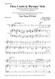 Three Carols In "Baroque" Style For SATB And Brass Quintet (Vocal Score)