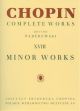 Complete Works XVIII Minor Works Piano (paderewski)