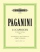 24 Caprices: Op1: Piano Accompaniment Only (Schumann) (Peters)
