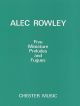 Five Miniature Preludes And Fugues: Piano (Chester)
