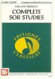 Complete Sor Studies For Guitar (Mel Bay)