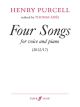 Four Songs For Medium Voice And Piano