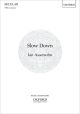 Slow Down: TTBB & Piano (OUP)
