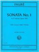 Sonata No.1 D Minor Op.109 Cello & Piano (IMC)