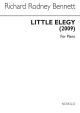 Little Elegy (2009): Piano (Novello)