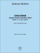 5 Etudes: Chaconne D'Apres Bach (BWV 1004) Piano
