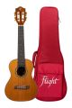 Flight Electro Acoustic Diana Solid Cedar Top Concert Ukulele