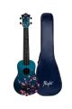 Flight TUSL32SAK Cherry Blossom ABS Long Neck Travel Soprano Ukulele
