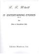 15 Entertaining Etudes Op.24 For Oboe Or Saxophone Solo
