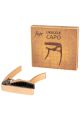 Ukulele: Flight Aluminium Ukulele Capo - Gold