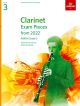 ABRSM Clarinet Exam Grade 3 From 2022: Pieces