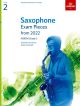 ABRSM Saxophone Exam Grade 2 From 2022: Pieces
