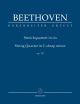 String Quartet In C-sharp Minor Op.131: Miniature Score