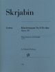 Piano Sonata F# Minor No.4 Op. 30: Piano Solo (Henle)