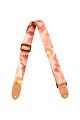 Flight: Polyester Ukulele Strap - Flowers