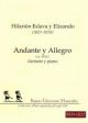 Andante Y Allegro Clarinet & Piano