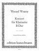 Concerto In Bb Clarinet & Piano (Kunzelmann)