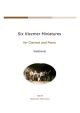 Six Klezmer Miniatures: Clarinet & Piano  (Maskarade)