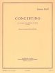 Concertino For Alto Saxophone & Piano Op. 17 (Leduc )