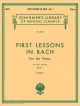 First Lessons: Book 1 Piano (Schirmer)