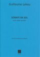Sonate En Sol Majeur Violin And Piano (Salabert)