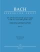 Cantata No.56: I Will My Cross-staff Gladly Carry BWV 56 (Barenreiter)