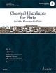 Classical Highlights Arranged For Flute & Piano Book & Download