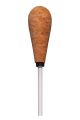 Montford 12" White Lacquer Pear Cork Handle Baton
