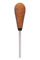 Montford 14" White Lacquer Pear Cork Handle Baton