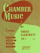 Chamber Music For 3 Clarinets Vol.1 (Score)