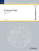 8 Clarinet Trios Playing Score (Schott)