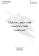 Alleluya. A new work is come on hand for SATB & organ