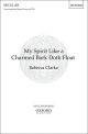 My spirit like a charmed bark doth float