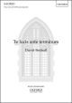 Te lucis ante terminum for tenor solo and SATB unaccompanied