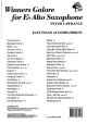 Winners Galore: Alto Saxophone Piano Accompaniment Only