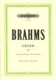 Lieder: Complete Songs Vol.4 Medium Or Low Voice And Piano (Peters)