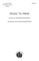 Music To Hear SATB And Piano (Shearing)
