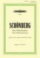 Three Folksong Settings: Mixed Choir A Cappella (Peters)