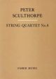 String Quartet No. 8 (String Quartet) Score (Faber)