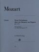 9 Variations On A Minuet By Duport Kv573: Piano (Henle)