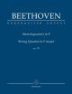 String Quartet In F Major Op.135: Miniature Score