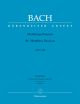 St Matthew Passion: Bwv244: Instrumental Parts Chorus 1 Cello/Bass/Bassoon (Barenreiter)