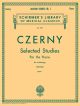 Selected Studies For The Piano - Book 1: Piano (Schirmer)