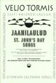 Jaanilaulud St. Johns Day Songs Vocal SATB