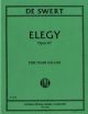 Elegie Op.47 4 Cellos Set Of Parts (International)