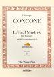 Concone Lyrical Studies: Trumpet: Book & Audio (Sawyer)